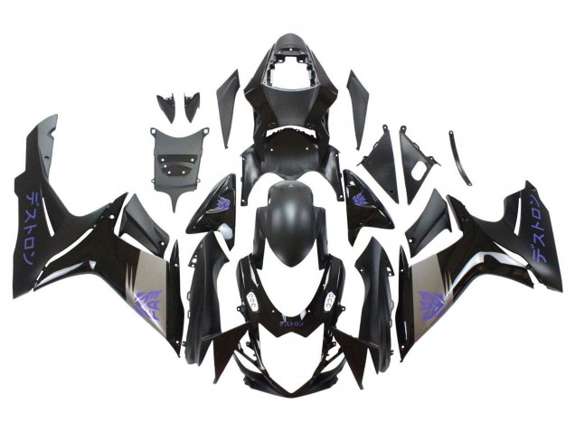 Purchase 2011-2024 Matte Black Grey Purple Suzuki GSXR 600 / GSXR 750 Motorcycle Fairings UK