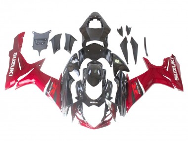 Purchase 2011-2024 Red Glossy Black Suzuki GSXR 600 / GSXR 750 Bike Fairings UK
