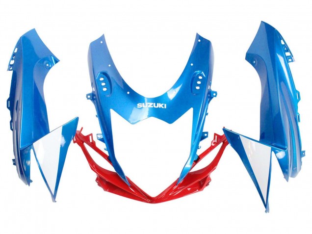 Purchase 2011-2024 Blue White Red Suzuki GSXR 600 / GSXR 750 Motorcycle Fairings UK
