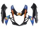 Purchase 2011-2024 Light Blue Orange Black White Shark 46 Suzuki GSXR 600 / GSXR 750 Motorcycle Fairings UK