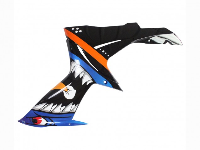 Purchase 2011-2024 Light Blue Orange Black White Shark 46 Suzuki GSXR 600 / GSXR 750 Motorcycle Fairings UK