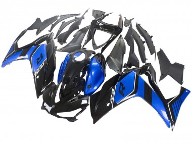Purchase 2015-2018 Blue Glossy Black Yamaha YZF R3/R25 Motorcycle Fairing UK