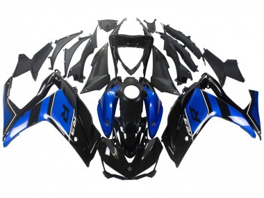 Purchase 2015-2018 Black Blue Yamaha YZF R3/R25 Motorcycle Fairings UK