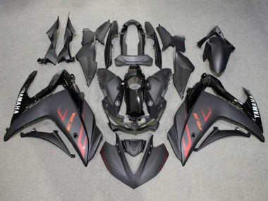 Purchase 2015-2018 Black Red Yamaha YZF R3/R25 Motorcycle Fairings UK