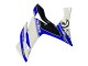 Purchase 2015-2018 White Blue Black Racing Yamaha YZF R3/R25 Motorcycle Fairings UK