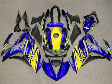 Purchase 2015-2018 Black Blue Yamaha YZF R3/R25 Motorcycle Fairings UK
