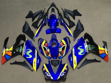 Purchase 2015-2018 Black Yamaha YZF R3/R25 Motorcycle Fairings UK