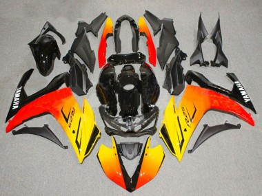 Purchase 2015-2018 Black White ENEOS Yamaha YZF R3/R25 Motorcycle Fairings UK