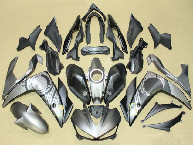 Purchase 2015-2018 Grey Black Yamaha YZF R3/R25 Motorcycle Fairings UK