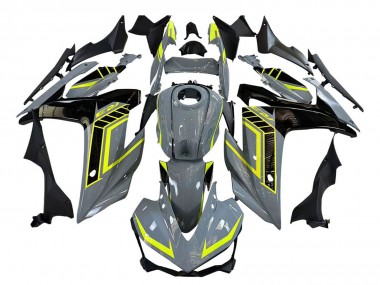 Purchase 2015-2018 Grey Lime Green Yamaha YZF R3/R25 Motorcycle Fairings UK