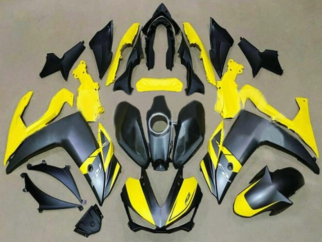 Purchase 2015-2018 Yellow Black Yamaha YZF R3/R25 Motorcycle Fairings UK