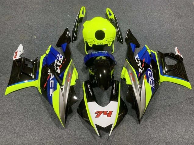Purchase 2015-2018 Yellow White Silver Blue Glossy Black Yamaha YZF R3/R25 Motorcycle Fairings UK