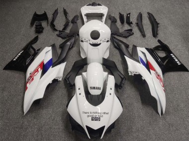 Purchase 2019-2021 Silver Black Carbon Fiber Yamaha YZF R3/R25 Motorcycle Fairings UK