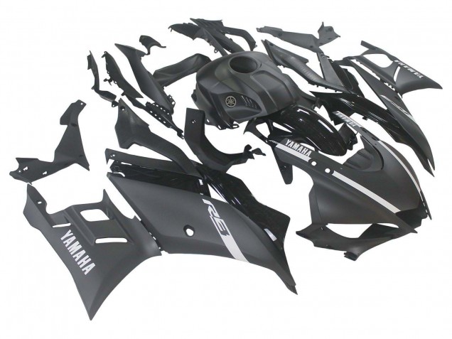 Purchase 2019-2021 Matte Black Yamaha YZF R3/R25 Motorcycle Fairings UK Purchase 2019-2021 Matte Black Yamaha YZF R3/R25 Motorcycle Fairings UK
