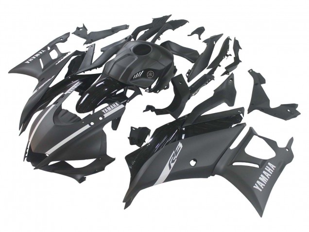 Purchase 2019-2021 Matte Black Yamaha YZF R3/R25 Motorcycle Fairings UK Purchase 2019-2021 Matte Black Yamaha YZF R3/R25 Motorcycle Fairings UK