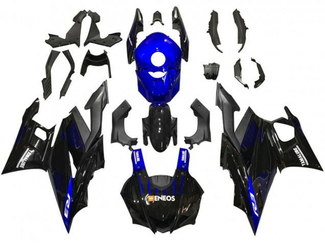 Purchase 2019-2021 Black with Blue Stripe Yamaha YZF R3/R25 Motorcycle Fairings UK Purchase 2019-2021 Black with Blue Stripe Yamaha YZF R3/R25 Motorcycle Fairings UK