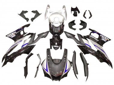 Purchase 2019-2021 Black Blue Gold 7 Yamaha YZF R3/R25 Motorcycle Fairings UK