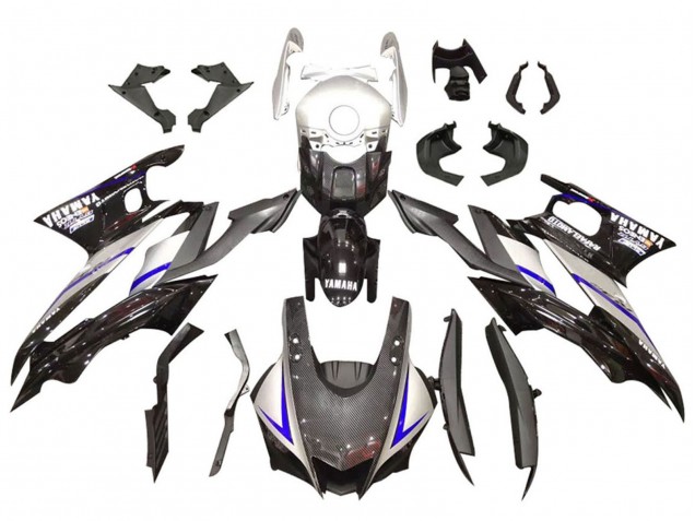 Purchase 2019-2021 Black Blue Gold 7 Yamaha YZF R3/R25 Motorcycle Fairings UK
