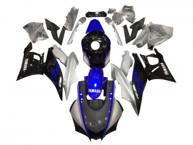 Purchase 2019-2021 Black Blue Yamaha YZF R3/R25 Motorcycle Fairings UK