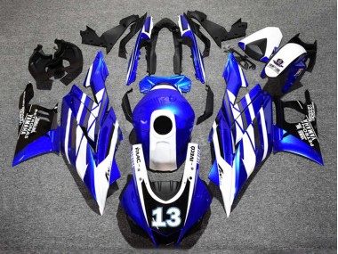 Purchase 2019-2021 Black Blue ENEOS 46 Yamaha YZF R3/R25 Motorcycle Fairings UK