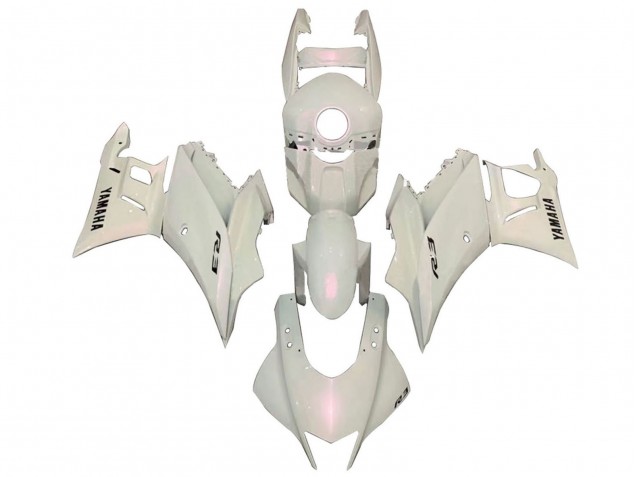 Purchase 2019-2021 White Yamaha YZF R3/R25 Motorcycle Fairings UK