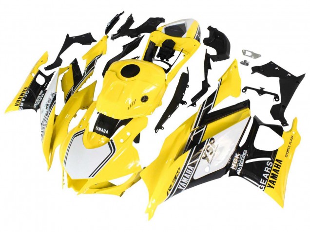 Purchase 2019-2021 Yellow Black White YSP Yamaha YZF R3/R25 Motorcycle Fairings UK Purchase 2019-2021 Yellow Black White YSP Yamaha YZF R3/R25 Motorcycle Fairings UK