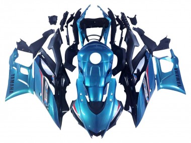 Purchase 2022-2024 Blue Black Yamaha YZF R3/R25 Motorcycle Fairings UK