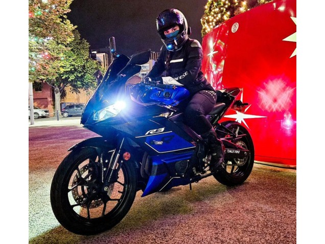 Purchase 2022-2024 Blue Black Yamaha YZF R3/R25 Motorcycle Fairings UK Purchase 2022-2024 Blue Black Yamaha YZF R3/R25 Motorcycle Fairings UK