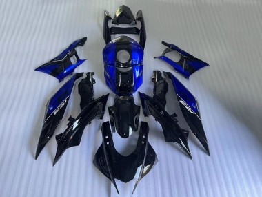 Purchase 2022-2024 Blue Black Yamaha YZF R3/R25 Motorcycle Fairings UK