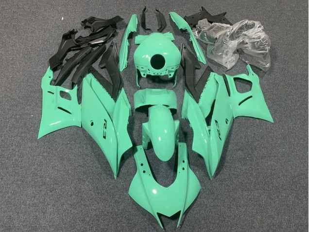 Purchase 2022-2024 Light Green Yamaha YZF R3/R25 Motorcycle Fairings UK