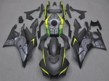 Purchase 2022-2024 Matte Black Grey Yellow Yamaha YZF R3/R25 Motorcycle Fairings UK