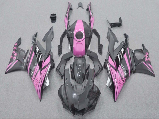 Purchase 2022-2024 Pink Black Monster Yamaha YZF R3/R25 Motorcycle Fairings UK Purchase 2022-2024 Pink Black Monster Yamaha YZF R3/R25 Motorcycle Fairings UK