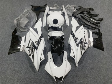 Purchase 2022-2024 White Black Yamaha YZF R3/R25 Motorcycle Fairings UK