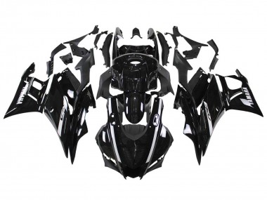 Purchase 2022-2024 Glossy Black Yamaha YZF R3/R25 Motorcycle Fairings UK