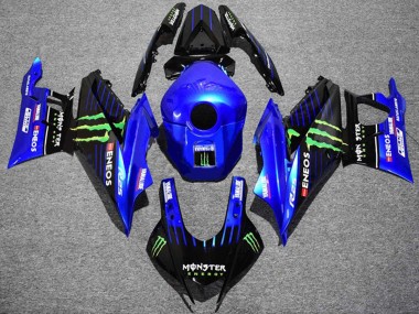 Purchase 2022-2024 Blue Monster ENEOS Yamaha YZF R3/R25 Motorcycle Fairings UK
