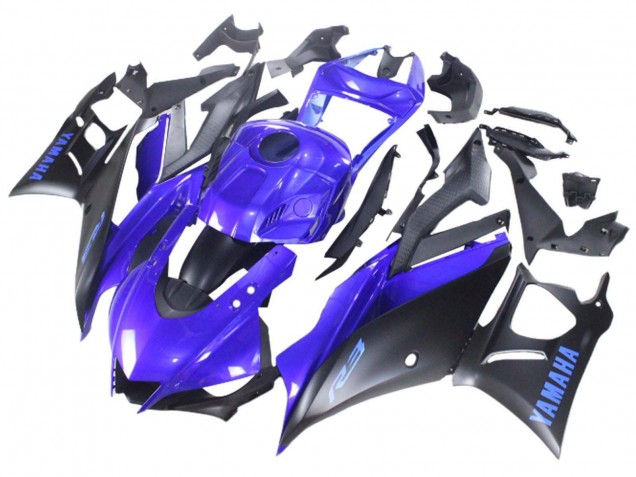 Purchase 2022-2024 Blue Black Yamaha YZF R3/R25 Motorcycle Fairings UK Purchase 2022-2024 Blue Black Yamaha YZF R3/R25 Motorcycle Fairings UK