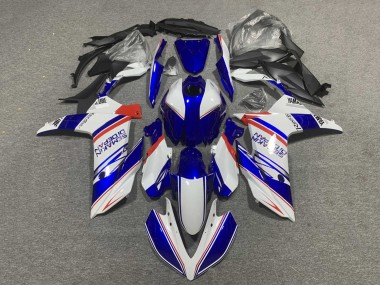 Purchase 2022-2024 Blue White Red Semakin Didepan Yamaha YZF R3/R25 Motorcycle Fairings UK