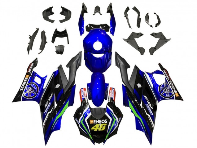Purchase 2022-2024 Blue Black Green ENEOS 46 Yamaha YZF R3/R25 Motorcycle Fairings UK Purchase 2022-2024 Blue Black Green ENEOS 46 Yamaha YZF R3/R25 Motorcycle Fairings UK