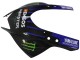 Purchase 2022-2024 Blue Black Monster Yamalube ENEOS Yamaha YZF R3/R25 Motorcycle Fairings UK