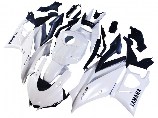 Purchase 2022-2024 Pearl White Yamaha YZF R3/R25 Motorcycle Fairings UK Purchase 2022-2024 Pearl White Yamaha YZF R3/R25 Motorcycle Fairings UK