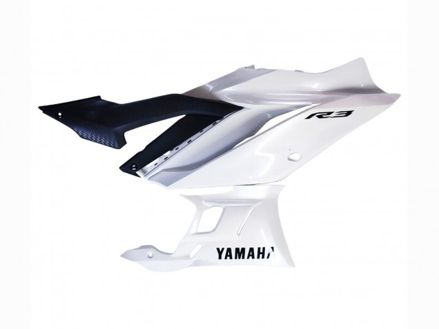 Purchase 2022-2024 Pearl White Yamaha YZF R3/R25 Motorcycle Fairings UK Purchase 2022-2024 Pearl White Yamaha YZF R3/R25 Motorcycle Fairings UK