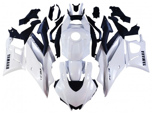 Purchase 2022-2024 Pearl White Yamaha YZF R3/R25 Motorcycle Fairings UK Purchase 2022-2024 Pearl White Yamaha YZF R3/R25 Motorcycle Fairings UK