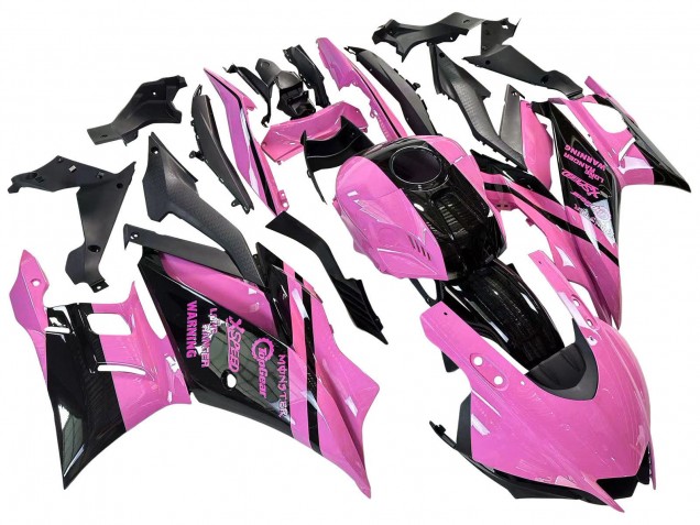 Purchase 2022-2024 Pink Black Monster Yamaha YZF R3/R25 Motorcycle Fairings UK Purchase 2022-2024 Pink Black Monster Yamaha YZF R3/R25 Motorcycle Fairings UK