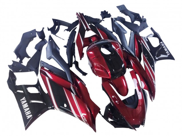 Purchase 2022-2024 Dark Red Black Yamaha YZF R3/R25 Motorcycle Fairings UK Purchase 2022-2024 Dark Red Black Yamaha YZF R3/R25 Motorcycle Fairings UK