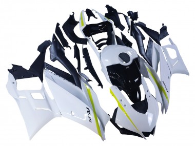 Purchase 2022-2024 White Yellow Black Yamaha YZF R3/R25 Motorcycle Fairings UK