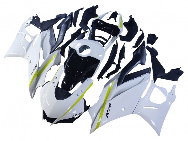 Purchase 2022-2024 White Black Yamaha YZF R3/R25 Motorcycle Fairings UK Purchase 2022-2024 White Black Yamaha YZF R3/R25 Motorcycle Fairings UK