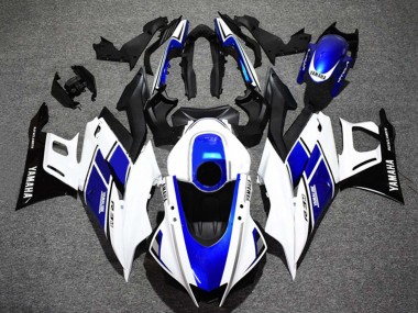 Purchase 2022-2024 White Blue Black Yamalube Yamaha YZF R3/R25 Motorcycle Fairings UK
