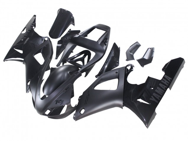 Purchase 1998-1999 Matte Black Glossy Black Yamaha YZF 1000 R1 Motorcycle Fairings UK