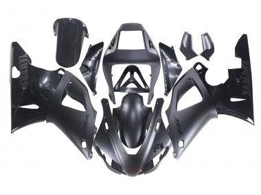Purchase 1998-1999 Matte Black Glossy Black Yamaha YZF 1000 R1 Motorcycle Fairings UK