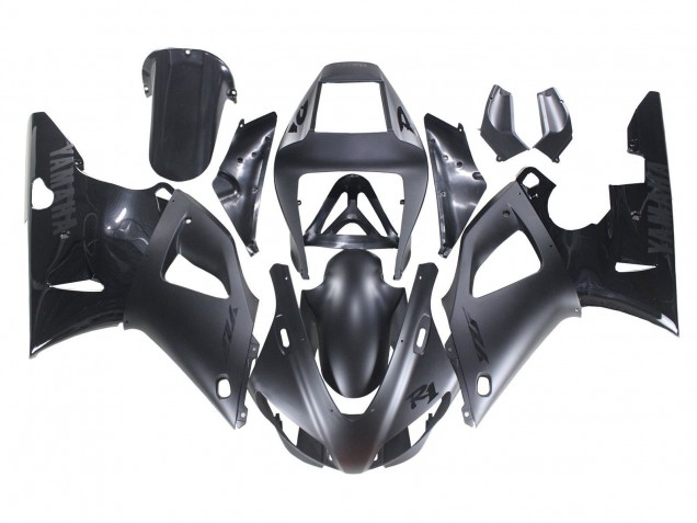 Purchase 1998-1999 Matte Black Glossy Black Yamaha YZF 1000 R1 Motorcycle Fairings UK